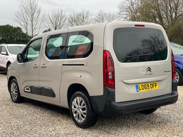 Citroen Berlingo Bluehdi Feel XL Mpv LO69OFP Beige #4