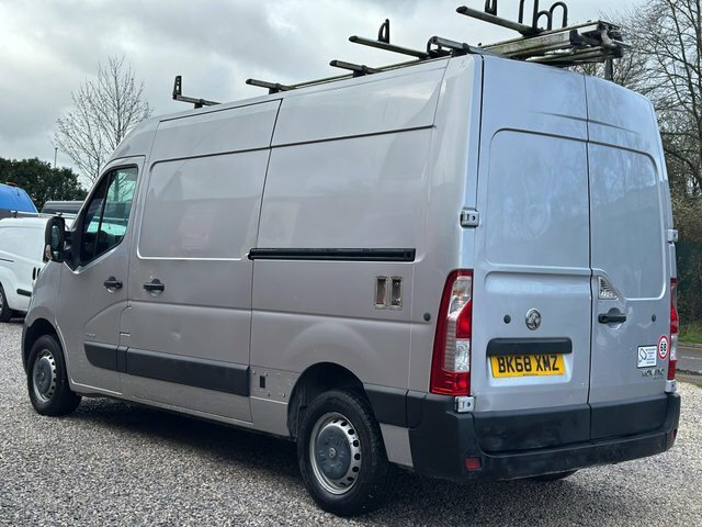 Vauxhall Movano Cdti 3500 Fwd L2 BK68XMZ Silver #4