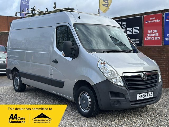 Vauxhall Movano Cdti 3500 Fwd L2 Silver