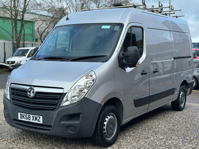 Vauxhall Movano Cdti 3500 Fwd L2 BK68XMZ Silver #2