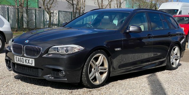 BMW 5 Series 520D M Sport Touring Grey #2