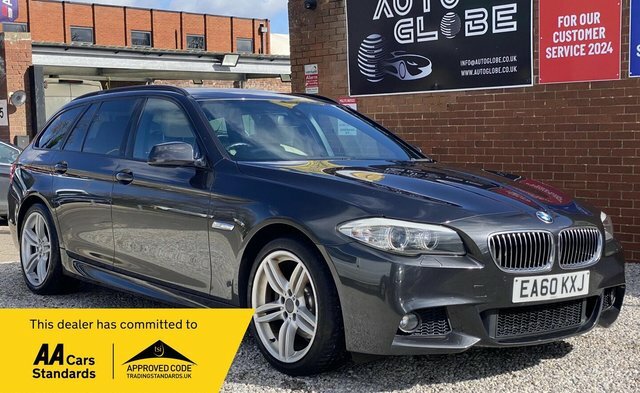 BMW 5 Series 520D M Sport Touring Grey