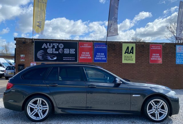 BMW 5 Series 520D M Sport Touring Grey #5