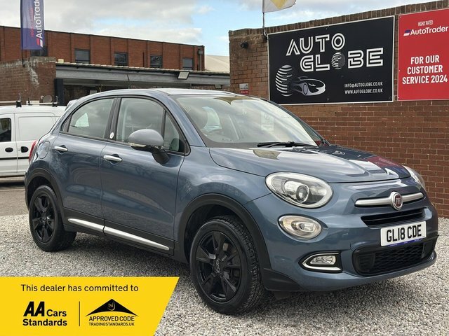 Fiat 500X E-torq Mirror Euro 6 Blue