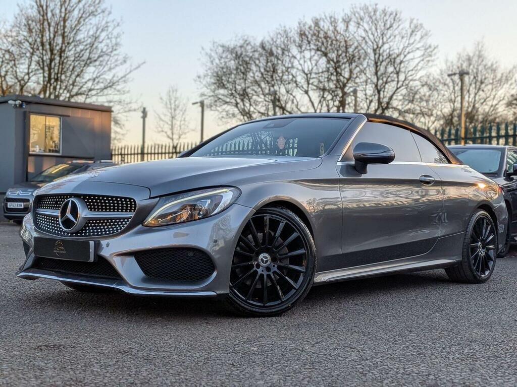 Mercedes-Benz C Class Convertible 2.1 C220d Amg Line Cabriolet G-tronic SO17GVK Grey #6