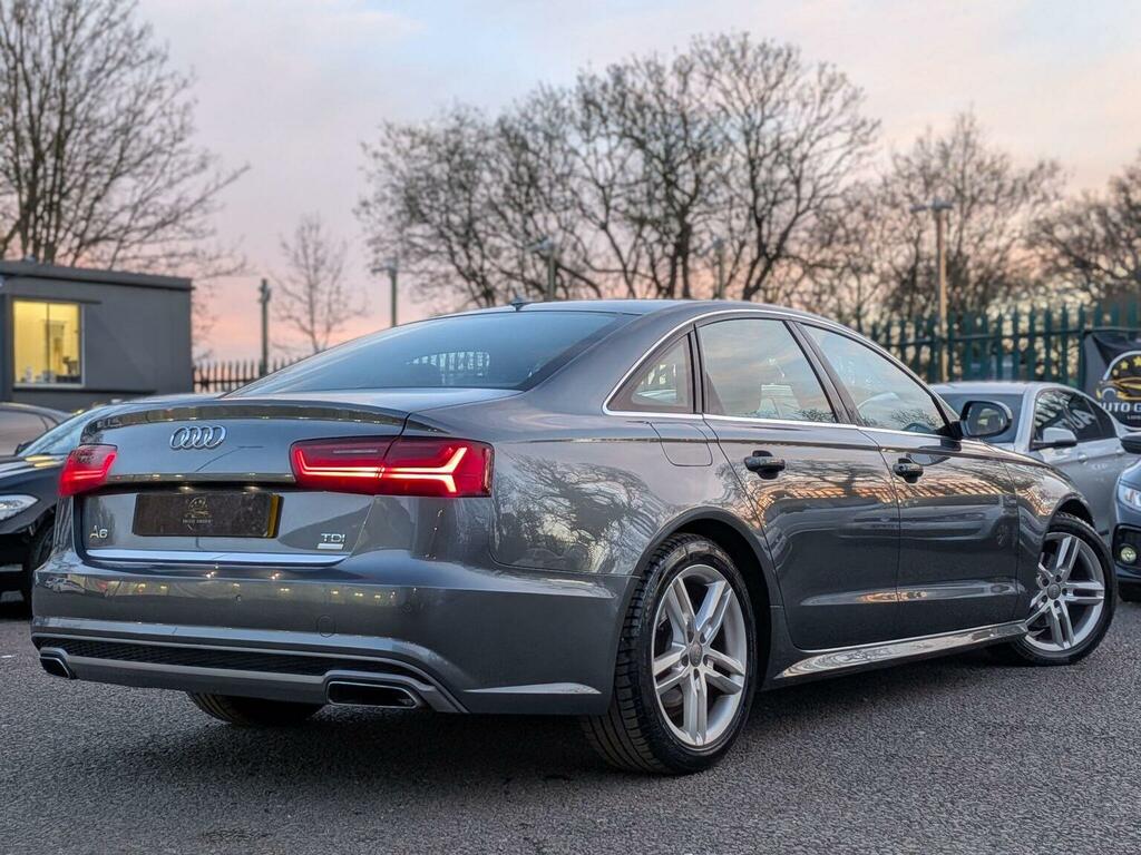 Audi A6 Saloon Saloon 2.0 Tdi Ultra S Line S Tronic Euro 6 Ss AY18OTW Grey #6