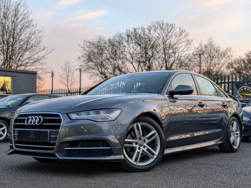 Audi A6 Saloon Saloon 2.0 Tdi Ultra S Line S Tronic Euro 6 Ss AY18OTW Grey #4