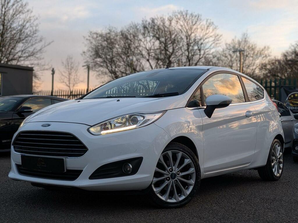 Ford Fiesta Hatchback 1.0T Ecoboost Titanium X Powershift Euro FP65DWE White #4