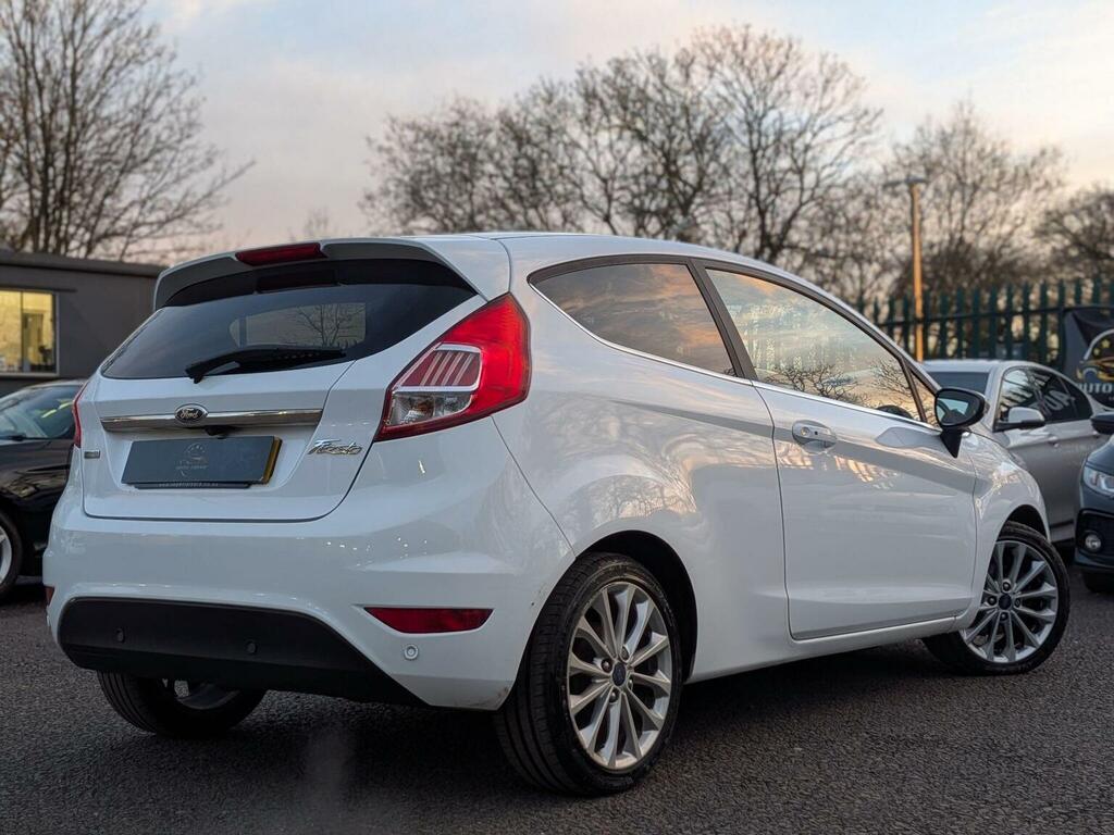 Ford Fiesta Hatchback 1.0T Ecoboost Titanium X Powershift Euro FP65DWE White #6