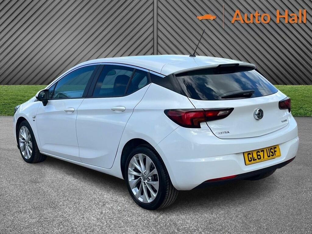 Vauxhall Astra 1.4I Turbo Se Euro 6 2017 GL67USF White #4