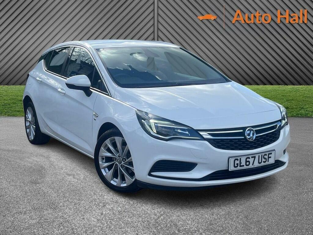 Vauxhall Astra 1.4I Turbo Se Euro 6 2017 GL67USF White