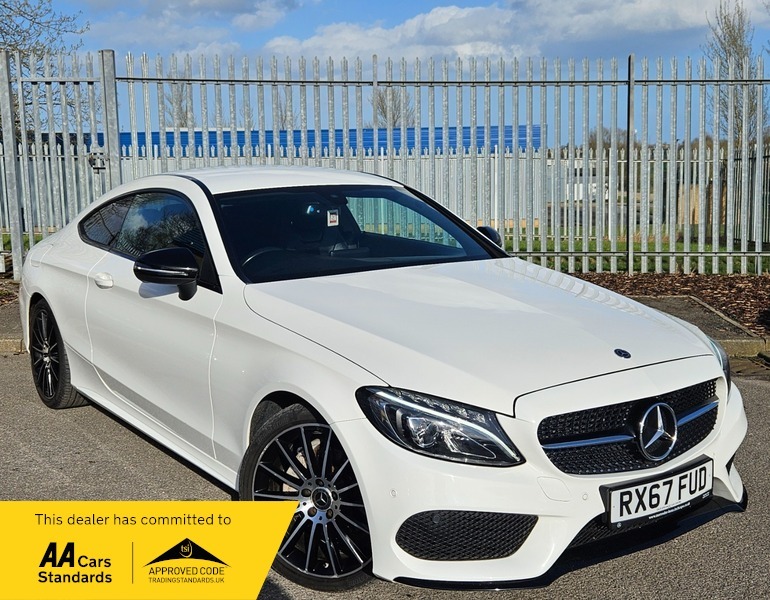 Mercedes-Benz C Class 2.0 C200 Amg Line White