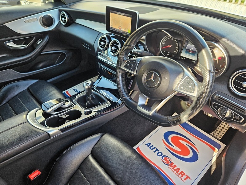 Mercedes-Benz C Class 2.0 C200 Amg Line RX67FUD White #5