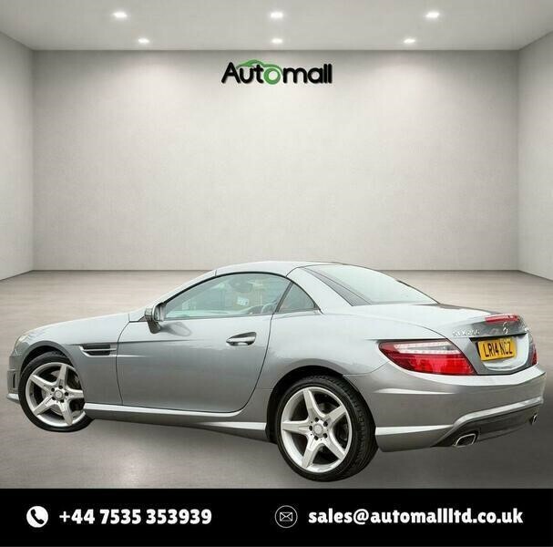 Mercedes-Benz SLK 2.1 Slk250 Cdi Amg Sport G-tronic Euro 5 Ss LR14NCZ Silver #6