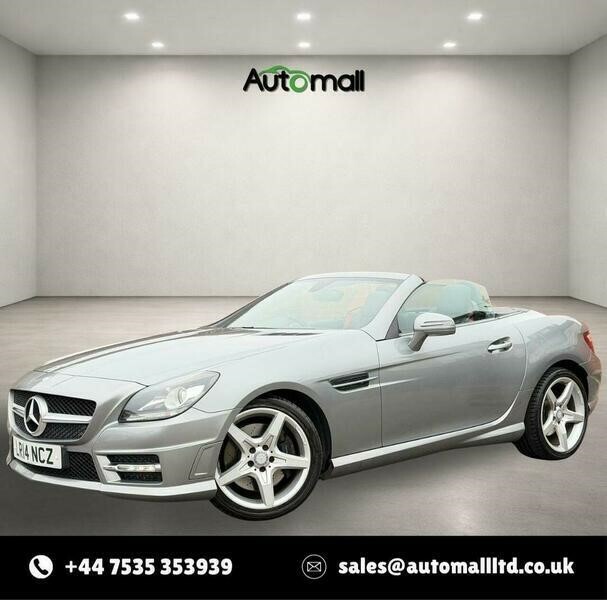 Mercedes-Benz SLK 2.1 Slk250 Cdi Amg Sport G-tronic Euro 5 Ss LR14NCZ Silver #3