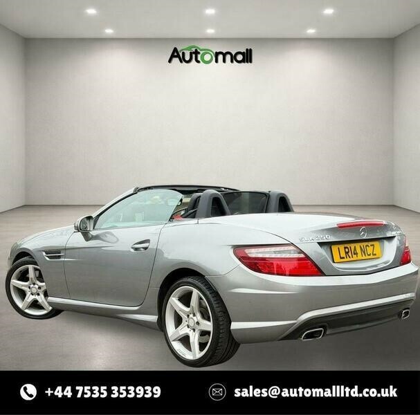 Mercedes-Benz SLK 2.1 Slk250 Cdi Amg Sport G-tronic Euro 5 Ss LR14NCZ Silver #5