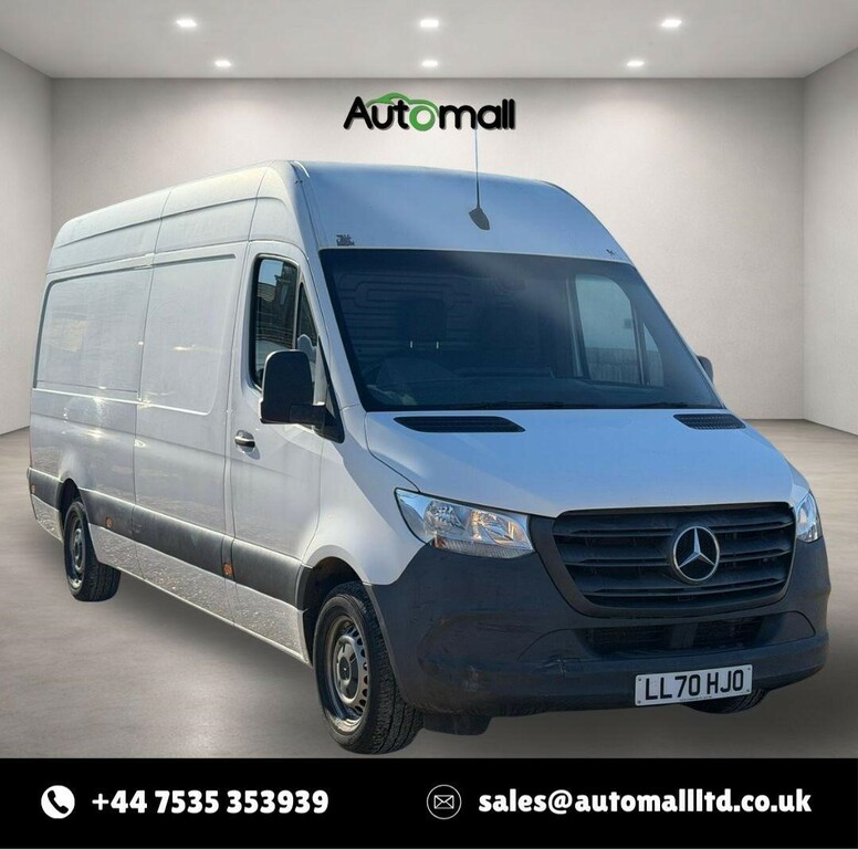 Mercedes-Benz Sprinter 2.0 315 Cdi Progressive Rwd L3 H2 Euro 6 Ss White