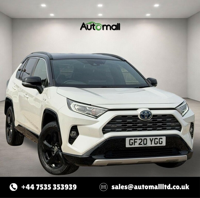 Toyota Rav 4 2.5 Vvt-h Dynamic Cvt 4Wd Euro 6 Ss White