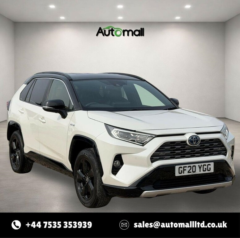 Toyota Rav 4 2.5 Vvt-h Dynamic Cvt 4Wd Euro 6 Ss GF20YGG White #4