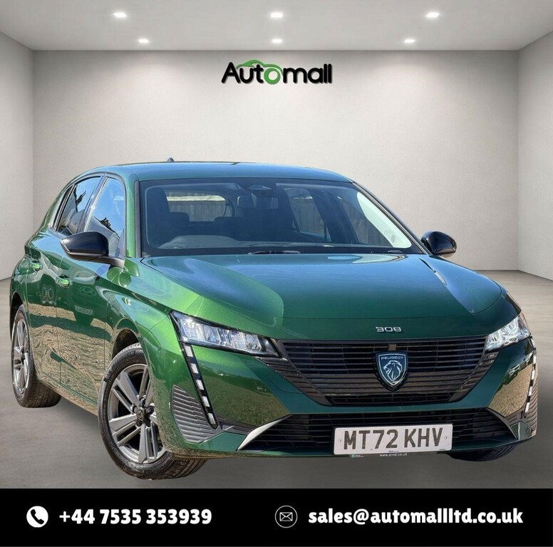 Peugeot 308 1.2 Puretech Active Premium Eat Euro 6 Ss MT72KHV Green #4