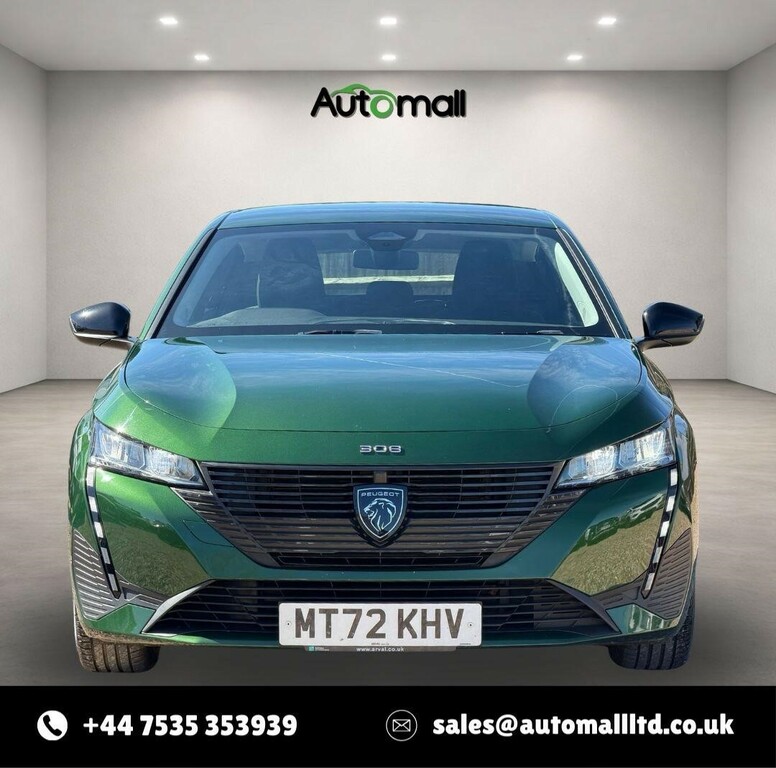 Peugeot 308 1.2 Puretech Active Premium Eat Euro 6 Ss MT72KHV Green #6