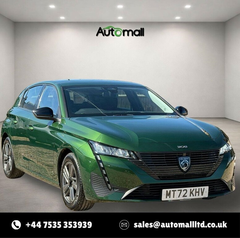Peugeot 308 1.2 Puretech Active Premium Eat Euro 6 Ss Green