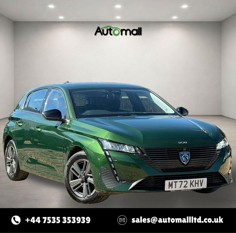 Peugeot 308 1.2 Puretech Active Premium Eat Euro 6 Ss MT72KHV Green #5