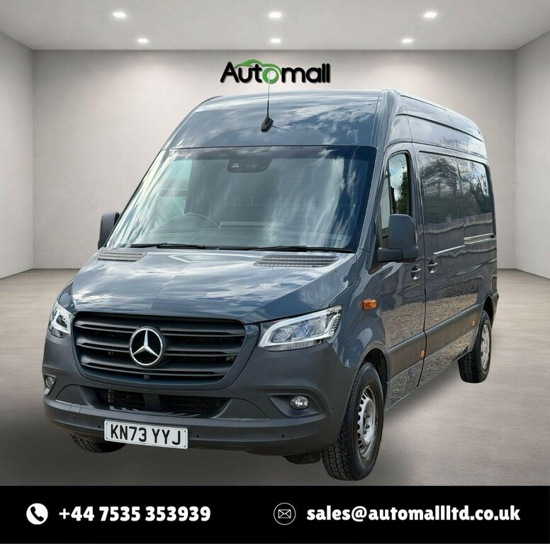 Mercedes-Benz Sprinter 2.0 315 Cdi Premium Panel Van G-tronic KN73YYJ Grey #3