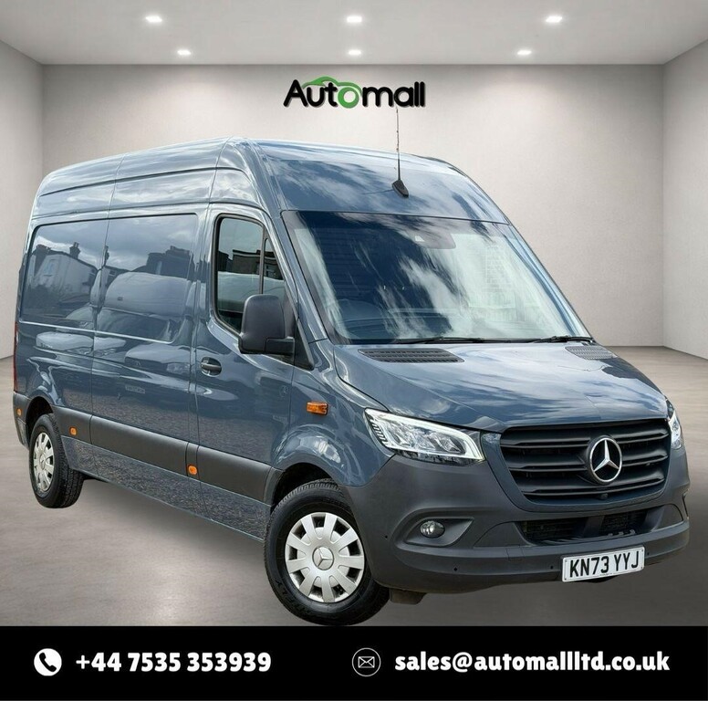 Mercedes-Benz Sprinter 2.0 315 Cdi Premium Panel Van G-tronic KN73YYJ Grey #6