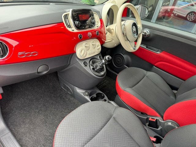 Fiat 500 Pop Hatchback VF16HTA Red #4
