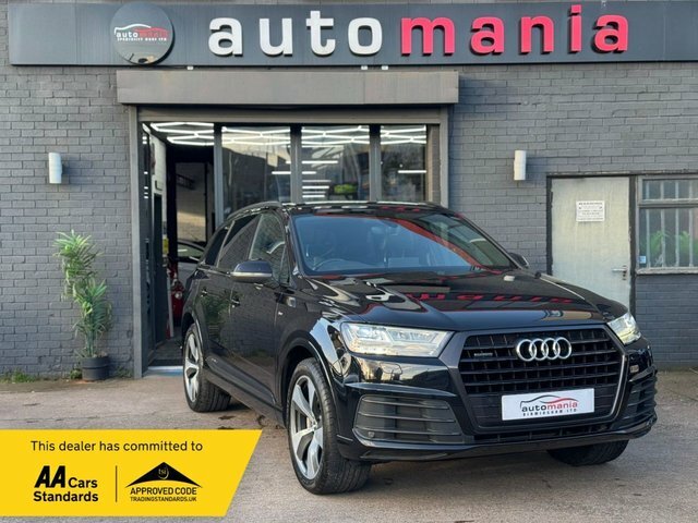 Audi Q7 Tdi V6 S Line Black