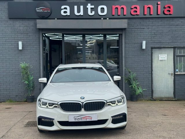 BMW 5 Series 520D M Sport Touring White