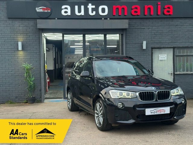 BMW X3 20D M Sport Suv Black