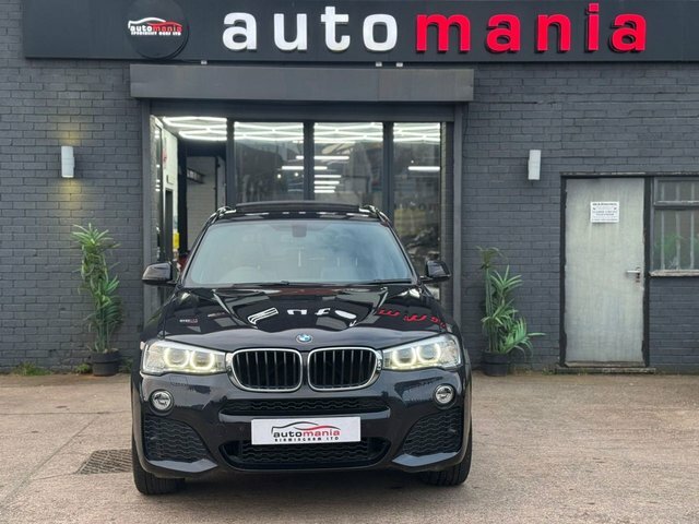 BMW X3 20D M Sport Suv YK67AWZ Black #2