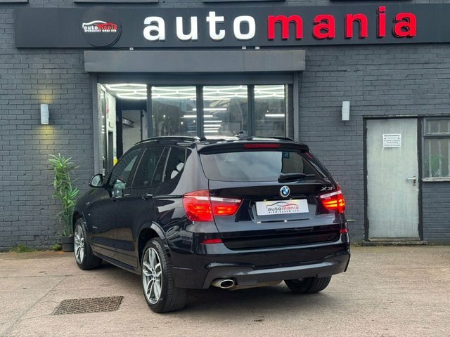 BMW X3 20D M Sport Suv YK67AWZ Black #6