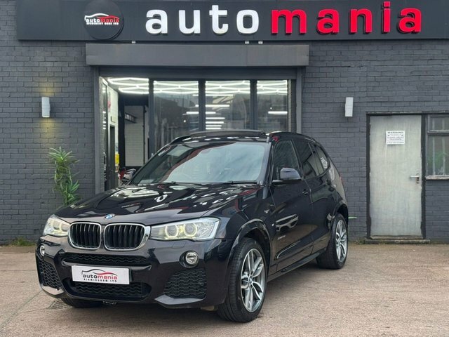 BMW X3 20D M Sport Suv YK67AWZ Black #3