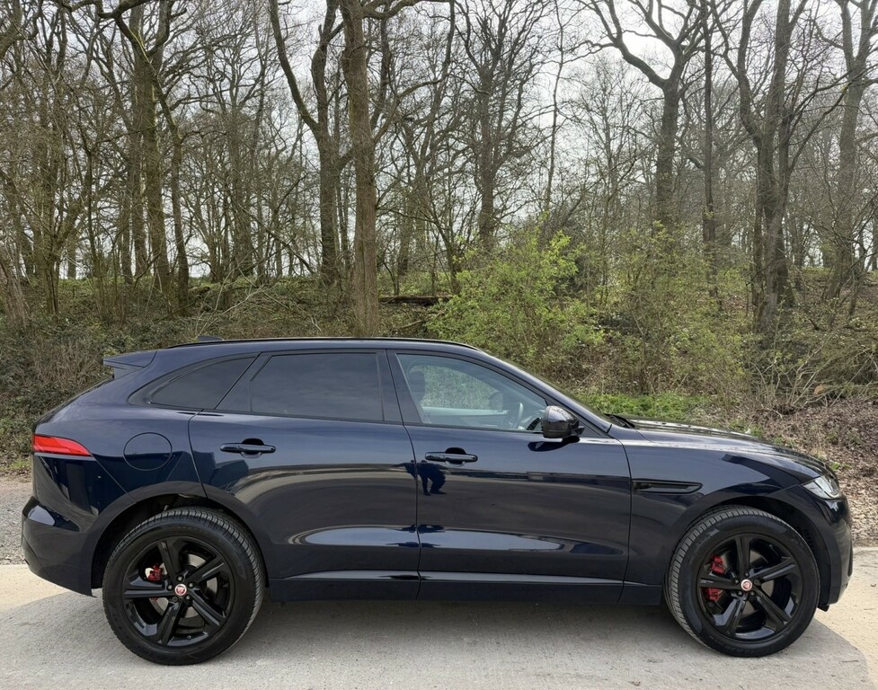 Jaguar F-Pace Suv 3.0 D300 V6 S 201969 HD69ACU Blue #2