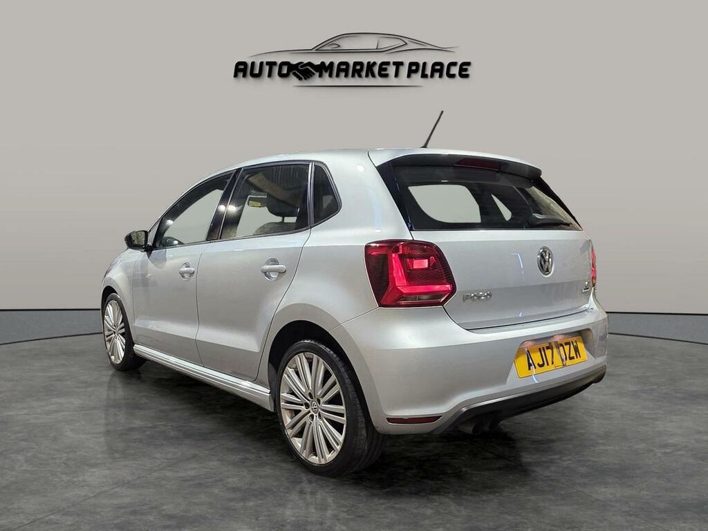 Volkswagen Polo 1.4 Tsi Act Bluegt Euro 6 Ss AJ17OZW Silver #4