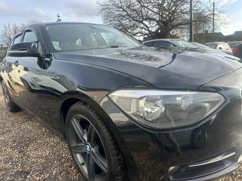 BMW 1 Series 1.6 116I Sport Euro 5 Ss SH62RZJ Black #5