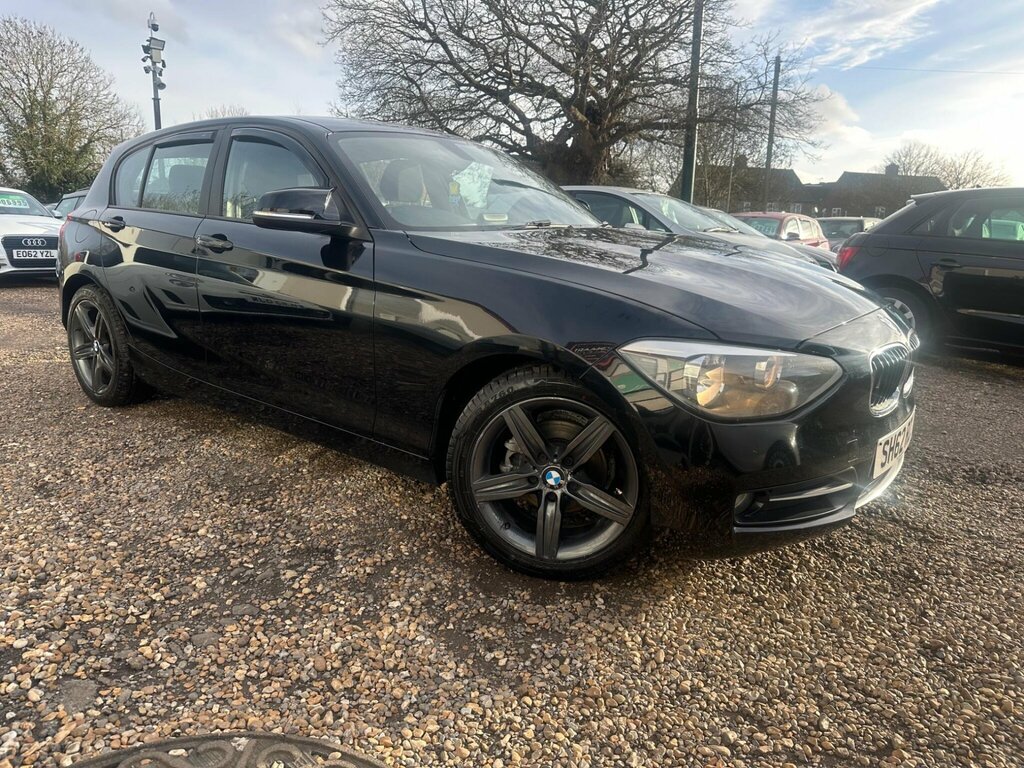 BMW 1 Series 1.6 116I Sport Euro 5 Ss SH62RZJ Black #6