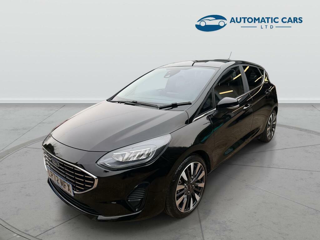 Ford Fiesta Titanium X Mhev 1.0 Black #3