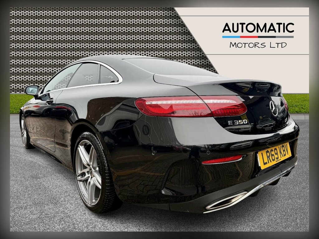 Mercedes-Benz E Class 2.0 E350 Amg Line Coupe G-tronic Euro LR69KBV Black #2