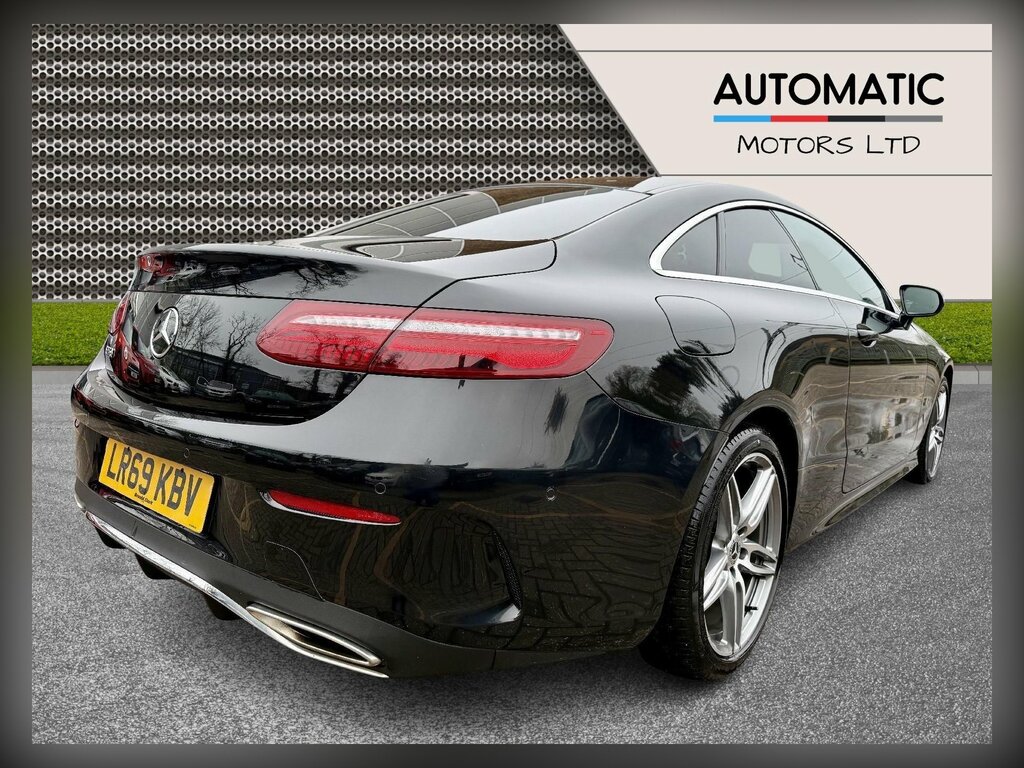 Mercedes-Benz E Class 2.0 E350 Amg Line Coupe G-tronic Euro LR69KBV Black #5