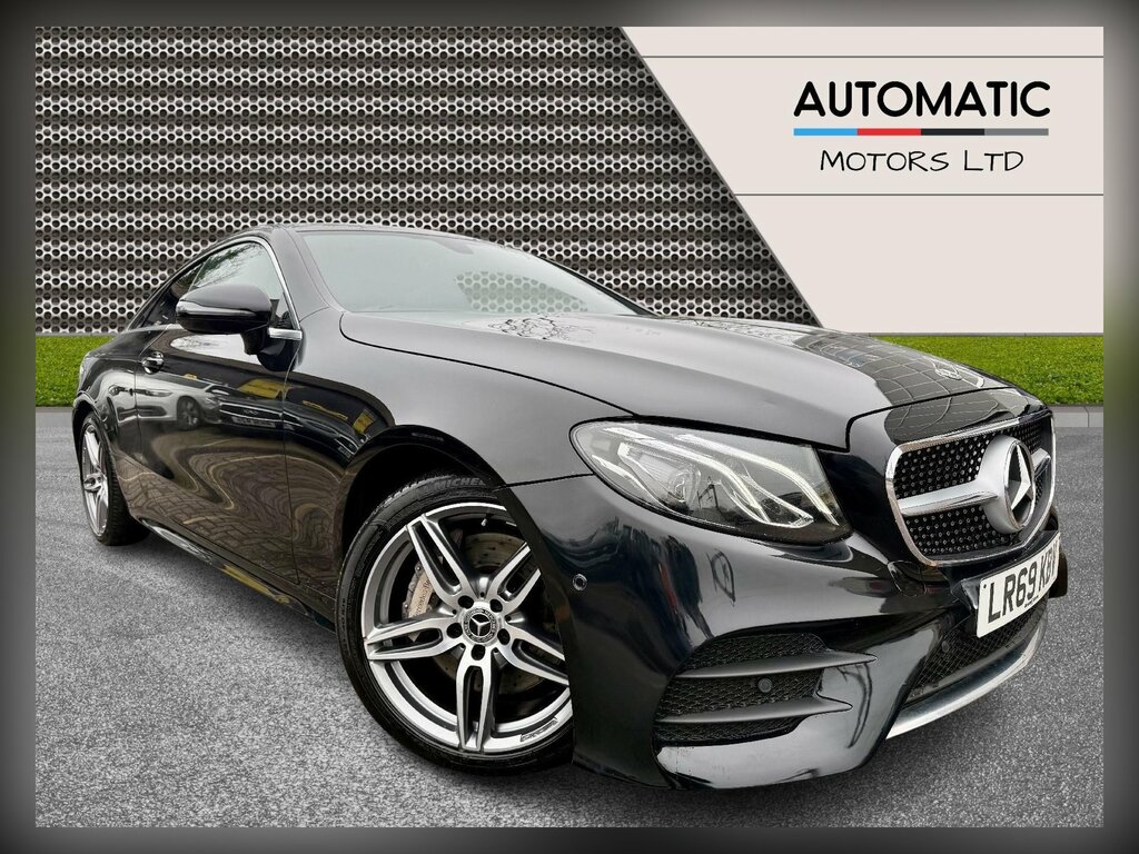 Mercedes-Benz E Class 2.0 E350 Amg Line Coupe G-tronic Euro Black