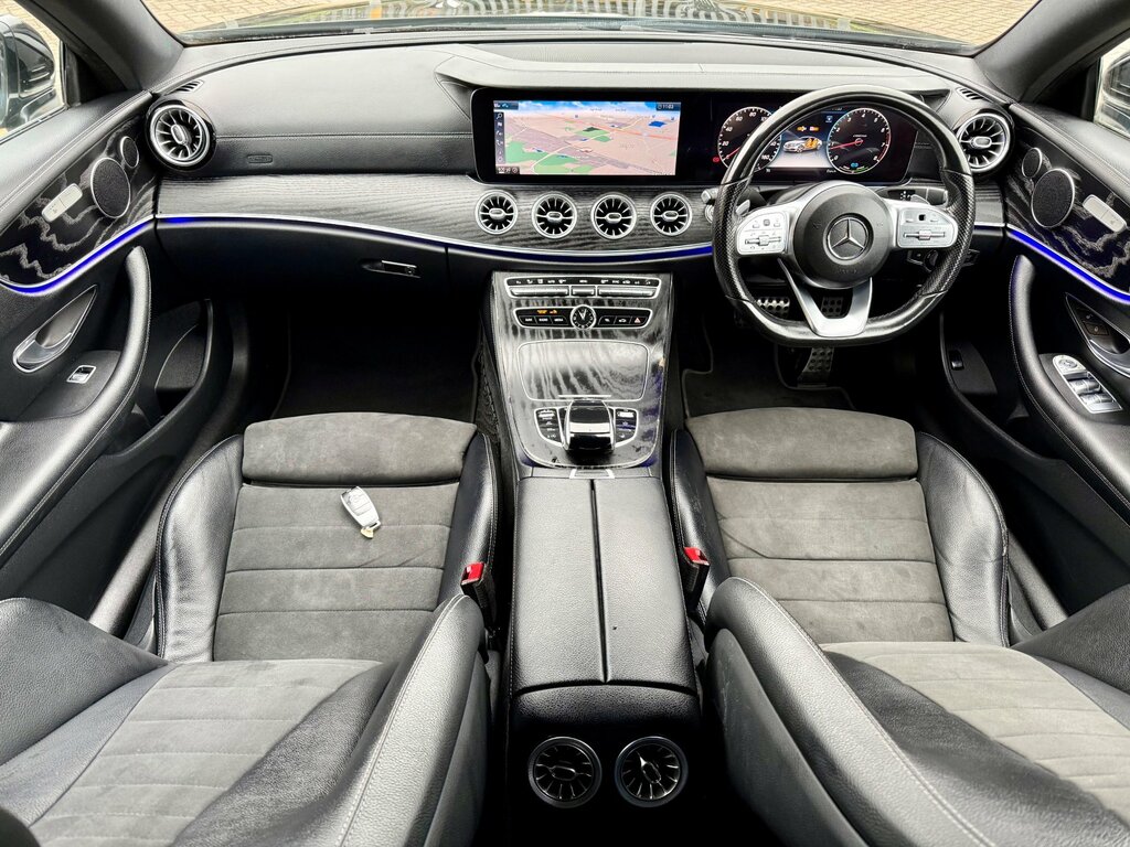 Mercedes-Benz E Class 2.0 E350 Amg Line Coupe G-tronic Euro LR69KBV Black #3