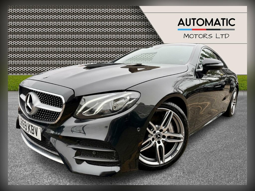 Mercedes-Benz E Class 2.0 E350 Amg Line Coupe G-tronic Euro LR69KBV Black #4