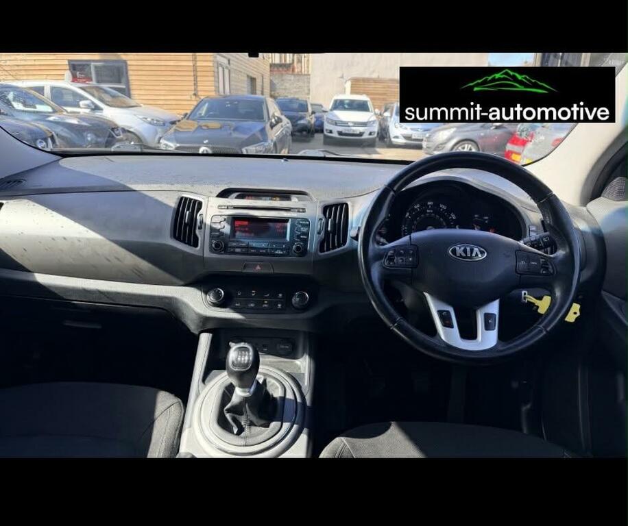 Kia Sportage 1.7 Crdi Ecodynamics 1 2Wd Euro 5 Ss SK64UVL Black #6