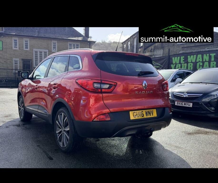 Renault Kadjar 1.6 Dci Signature Nav Euro 6 Ss GU16WNV Red #3