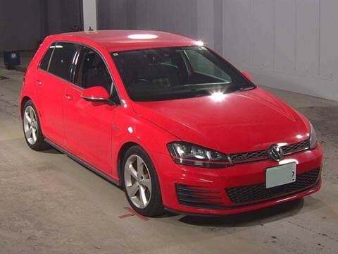 Volkswagen Golf Hatchback 2012 - 2017 2015 Red