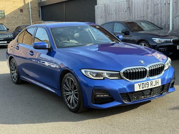 BMW 3 Series 2.0 320D M Sport Xdrive Euro 6 Ss YD19RJH Blue #3